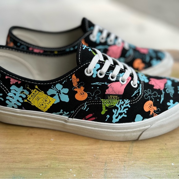 Vans X SpongeBob Vault Authentics Men’s size 11.5 - Picture 3 of 7